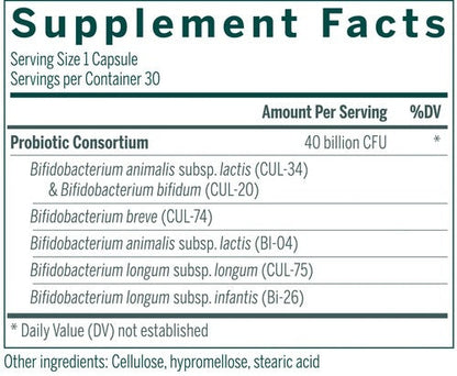 HMF Bifido capsules Genestra