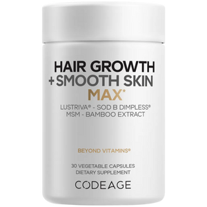 Hair Growth + Smooth Skin MAX Codeage