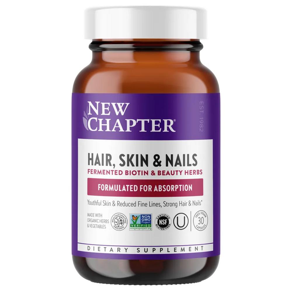 New Chapter Hair, Skin & Nails - Supports healthy skin, hair and strong nails