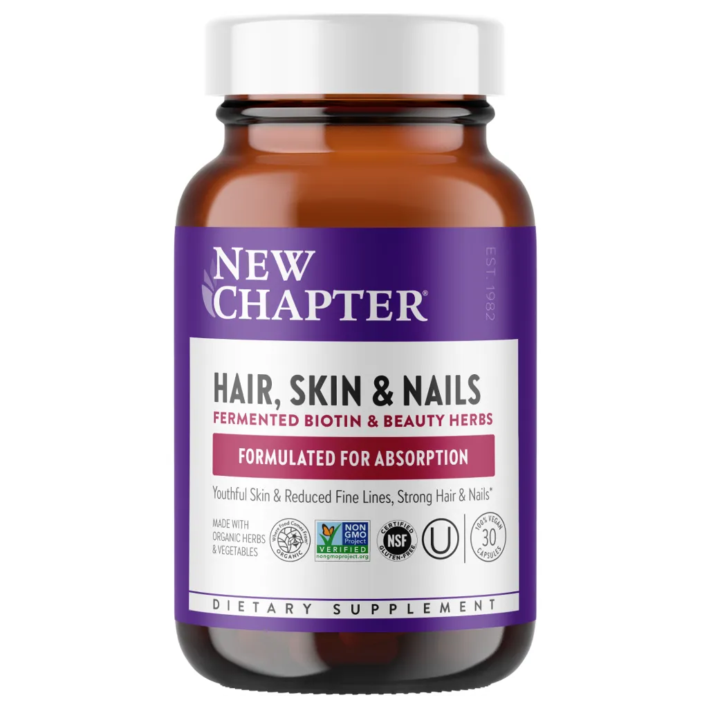 New Chapter Hair, Skin & Nails - Supports healthy skin, hair and strong nails