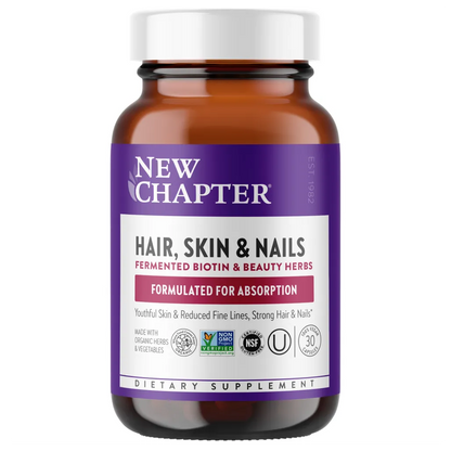 New Chapter Hair, Skin & Nails - Supports healthy skin, hair and strong nails