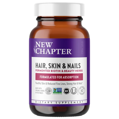 New Chapter Hair, Skin & Nails - Supports healthy skin, hair and strong nails