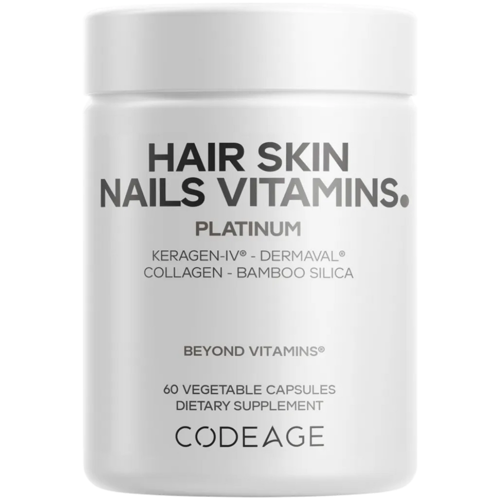 Hair Skin Nails Vitamins Platinum Codeage