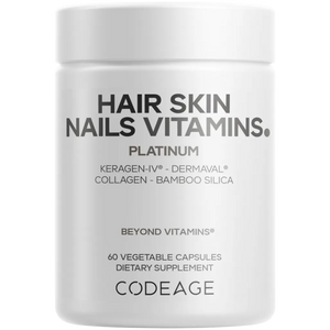 Hair Skin Nails Vitamins Platinum Codeage