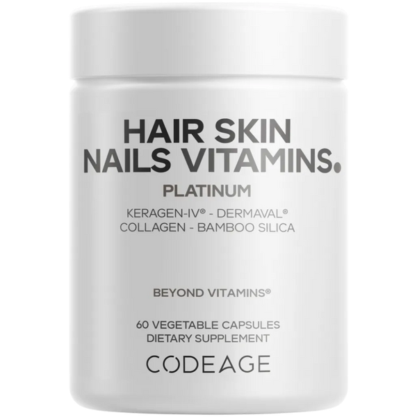 Hair Skin Nails Vitamins Platinum Codeage