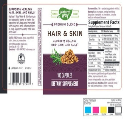 Natures way Hair & Skin - Hair and Skin Formula