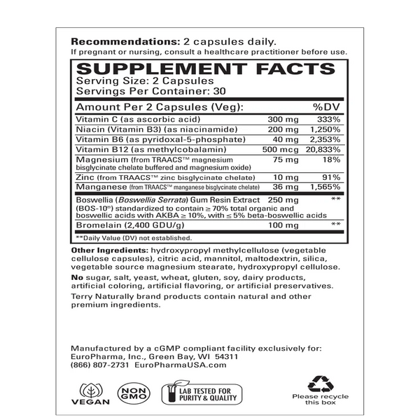 Healthy Ligaments & Tendons Terry Naturally
