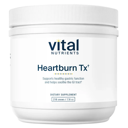 Vital Nutrients Heartburn Tx Supplement - Supports Integrity of Gastric Mucosal Lining