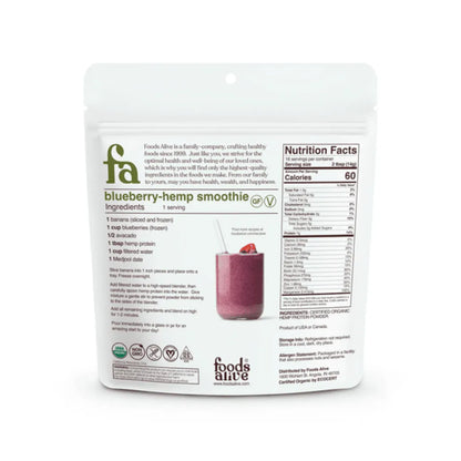 Hemp Protein Powder by Foods Alive at Nutriessential.com