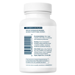 Benefits of Herbal Biotic Supplement - 60 Vegetarian Capsules | Vital Nutrients | Aids in Healthy Antibody Production