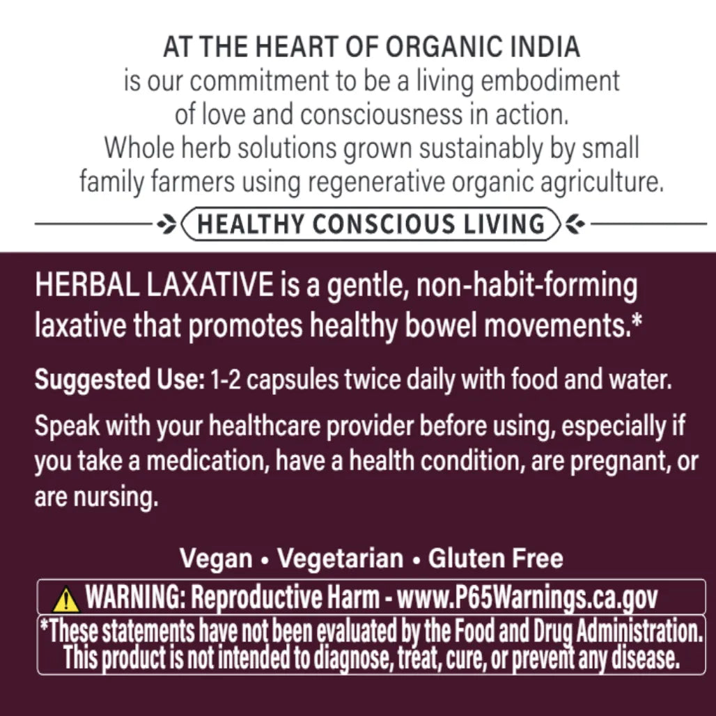 Herbal Laxative Organic India