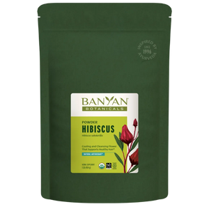 Hibiscus Powder Organic Banyan Botanicals