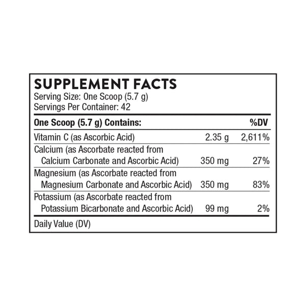 High Potency Vitamin C (formerly Buffered C Powder) Thorne