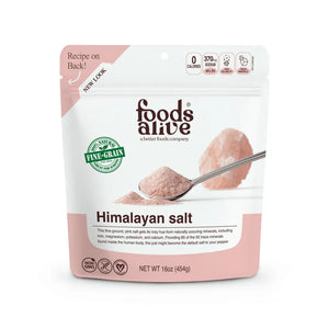 Himalayan Pink Salt by Foods Alive at Nutriessential.com