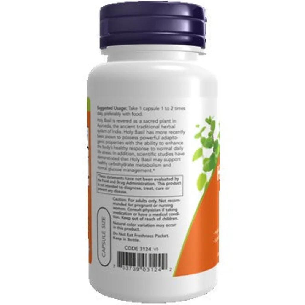 Holy Basil Extract 500 mg NOW