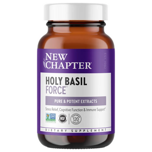 New Chapter Holy Basil Force - Supports immune system and aid's in attention & short term memory 