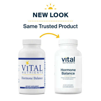 About Hormone Balance by Vital Nutrients - 120 Vegetarian Capsules | Supports breast and Prostate Health