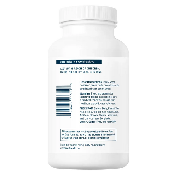 About Hormone Balance by Vital Nutrients - 120 Vegetarian Capsules | Supports breast and Prostate Health