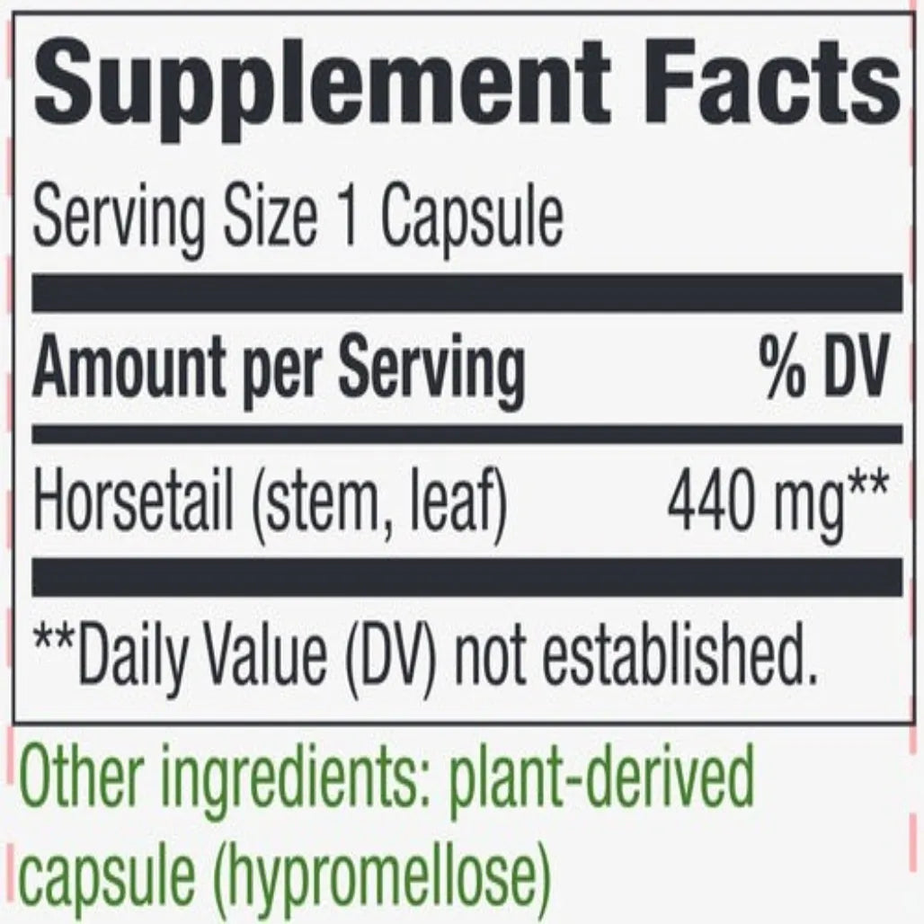 Horsetail Grass 440 mg Natures way