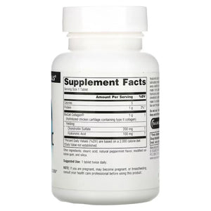 Hyaluronic Acid 100 mg Source Naturals