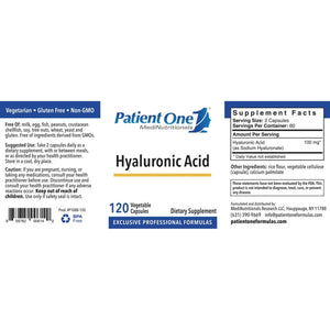 Hyaluronic Acid 100mg by Patient One&nbsp;