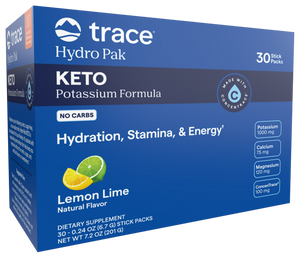 Hydro Pak Keto Potassium Formula Stick Packs, Lemon Lime