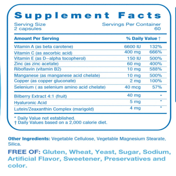 Hylavision Eye Health w/ HA Hyalogic