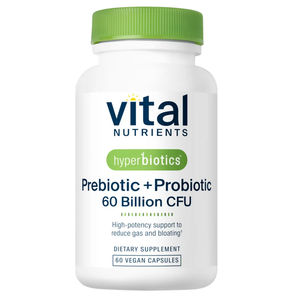 Hyperbiotics Prebiotic + Probiotic 60 Billion CFU