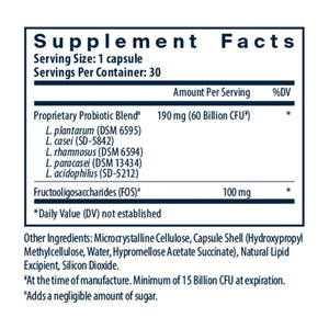 Hyperbiotics Prebiotic + Probiotic 60 Billion CFU