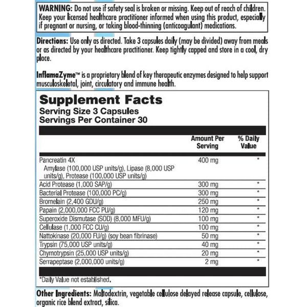 Nutra BioGenesis' InflamaZyme