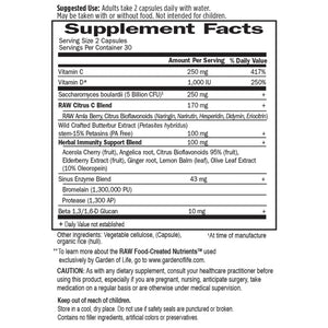 Immune Balance Sinus Garden of Life