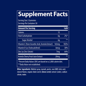 Immunity-Gummies-Cherry-Flavor-Trace Minerals-Research