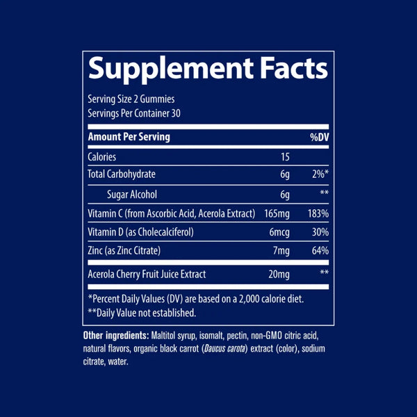 Immunity-Gummies-Cherry-Flavor-Trace Minerals-Research