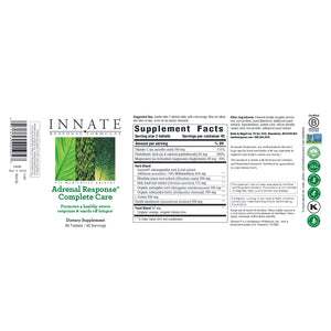 Adrenal Response Complete Care - Ingredients 