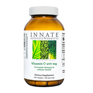 Innate Response Formulas Vitamin C-400 mg - 180 Tablets | Whole food vitamin c