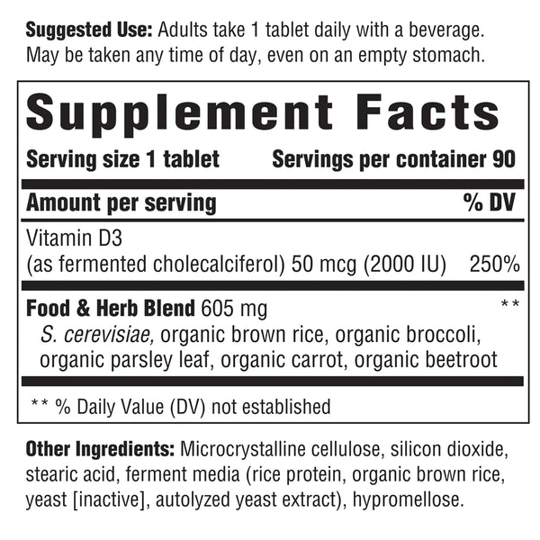 Vitamin D3 2000 IU 50 mcg by Innate Response