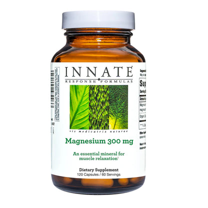 Magnesium 300 mg 120 capsules by Innate Response | Essential mineral for muscle relaxation