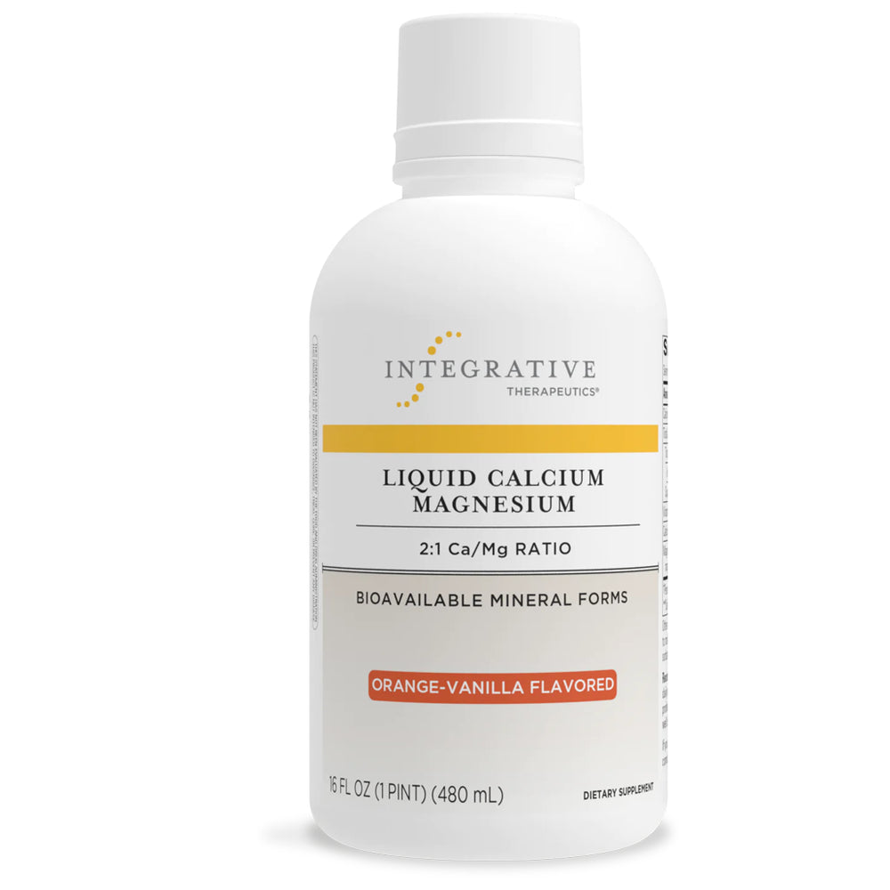 Integrative Therapeutics Liquid Calcium Magnesium 2:1 Orange - 16 oz