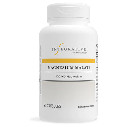 Magnesium Malate 100 mg 90 vegcaps Integrative Therapeutics | Supports cellular metabolsim
