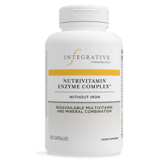 Integrative Therapeutics NutriVitamin Enzyme Complex Without Iron - 180 Capsules 