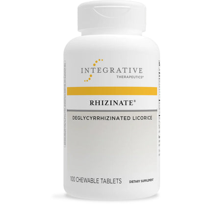 Rhizinate Integrative Therapeutics | Deglycyrrhizinated Licorice -DGL for Digestive Support