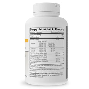 Integrative Therapeutics Similase Sensitive Stomach supplement facts