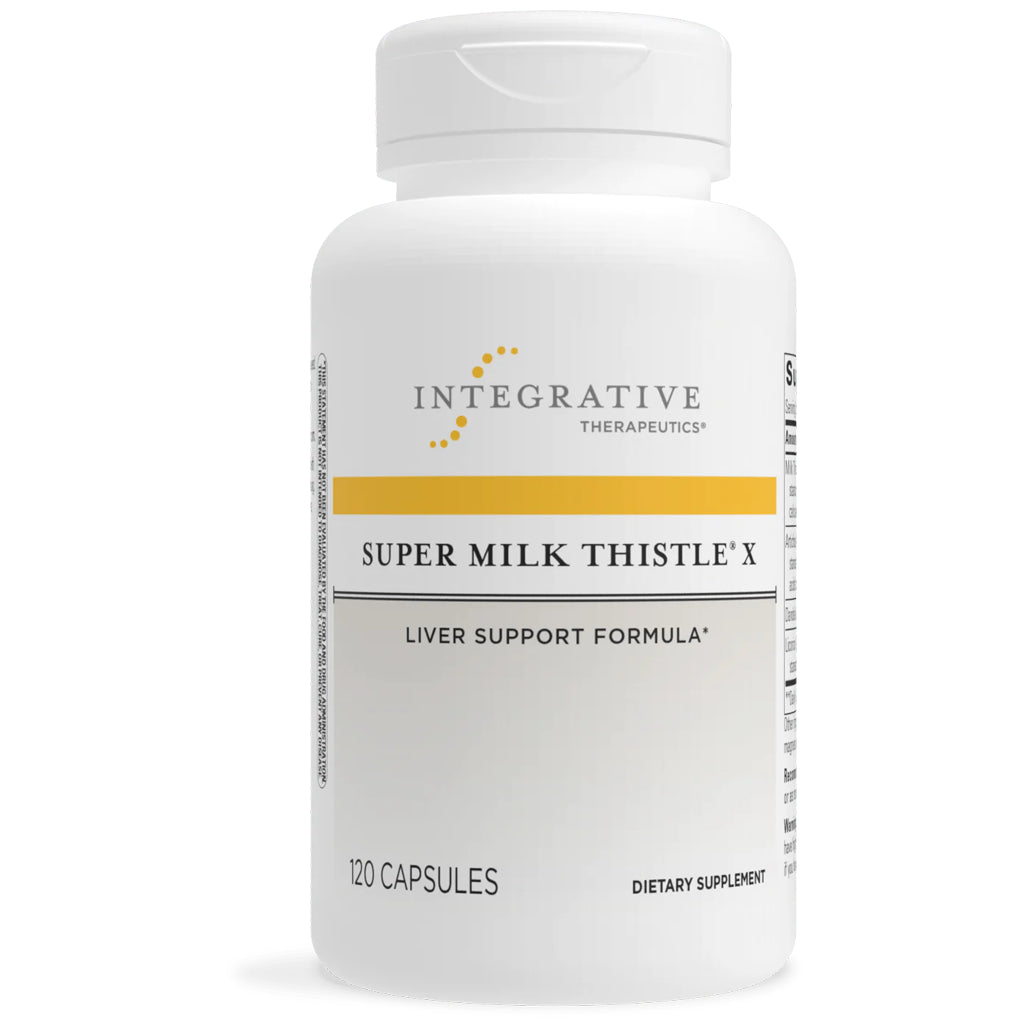 Super Milk Thistle X - 120 Veg Capsules | Integrative Therapeutics | Liver Support Formula