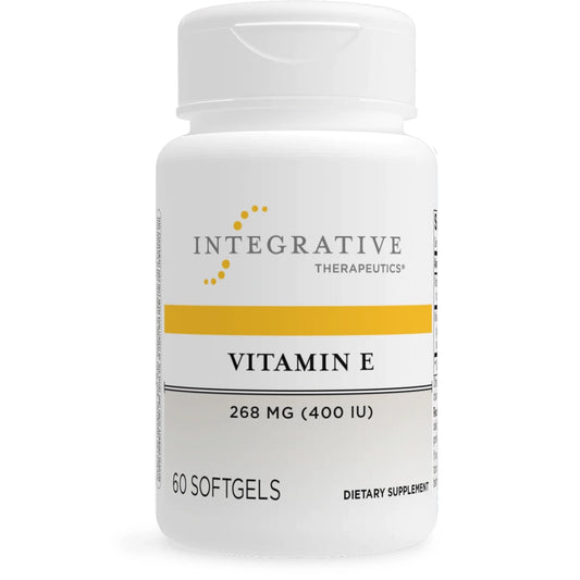 Vitamin E - 400 IU - 60 Soft gels | Integrative Therapeutics | Supplement to Support Antioxidant Activity