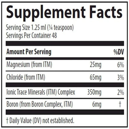 Ionic Boron Trace Minerals Research