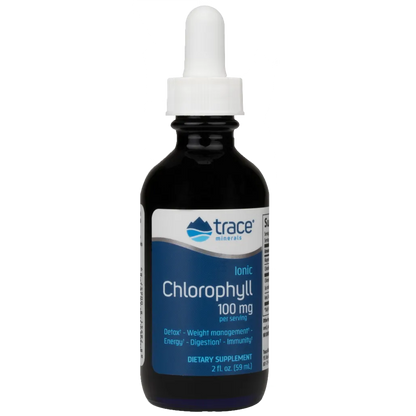 Ionic Chlorophyll Liquid 100mg Trace Minerals Research