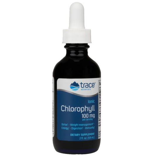 Ionic Chlorophyll Liquid 100mg Trace Minerals Research