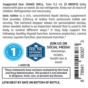 Ionic Iodine from Potassium Iodide