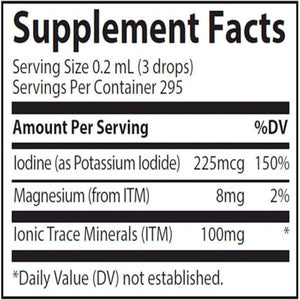 Ionic Iodine from Potassium Iodide