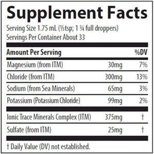 Ionic Potassium Trace Minerals Research
